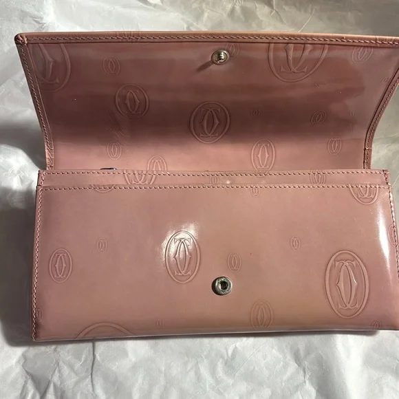 Cartier Birthday Limited Edition Preloved Wallet and Card Holder. 2 in 1 - Picture 13 of 17